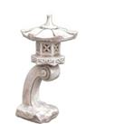 Solstice Sculptures Pagoda Tall 59Cm Antique Stone Effect