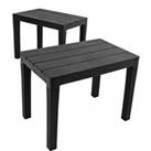 Trabella Roma Bench Anthracite Pack Of 2