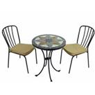 Exclusive Garden Montilla 60cm Bistro Table with 2 Milan Chairs Set