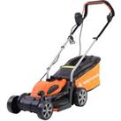 Yard Force 1300W 32cm Electric Lawnmower with 30L Grass Bag