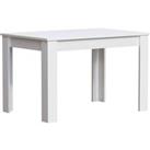Vida Designs Medina 4 Seater Dining Table, White
