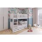 Arte-n Lea Bunk Bed With Trundle And Storage