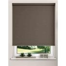 New Edge Blinds Thermal Blackout Roller Blinds 70Cm Chocolate
