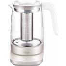 ZWILLING Enfinigy 1009636 Electric Kettle Glass - 1 7L - Silver