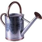 St Helens Metal Watering Can 4L Capacity - Silver