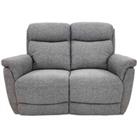 Furniture Link Kent Electric 2 Seater Recliner Fabric - Grey
