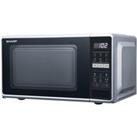 Sharp RS172TS_UK Digital Microwave 17L, Silver