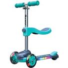 Razor Rollie DLX 2 in 1 Convertible Scooter - Teal