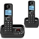 Alcatel F860 Voice Dect Phone With Answer Machine Twin Pack
