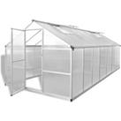vidaXL Greenhouse Reinforced Aluminium 10.53 m2