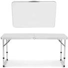 SA Products 4ft Outdoor Folding Table