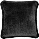 Crossland Grove Picket Black Cushion Cover 500X500Mm