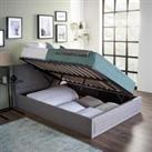Home Treats Side Lift Ottoman Bed Frame Small Double Bed With Storage
