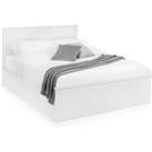 Julian Bowen Maine Ottoman Bed 150Cm - Surf White