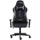 Gtforce Pro Gt Reclining Sports Racing Gaming Office Desk Pc Car Faux Leather Chair grey