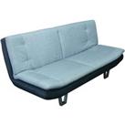 Home Detail Hudson Charcoal & Light Grey Fabric Sofa Bed