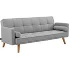 Home Detail Sarnia Light Grey Fabric Sofa Bed - V2