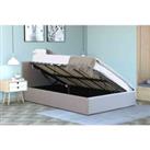 Home Treats Side Lift Storage Bed Frame Small Double Ottoman Bed