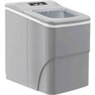 Homcom Ice Maker 12Kg 24H Production With Scoop Basket For Home Office Silver
