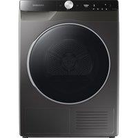 Samsung Series 9 OptimalDry DV90T8240SX 9KG Smart Heat Pump Tumble Dryer - Graphite, A+++ Rated Silver 9 kg