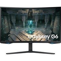 Samsung 32" Odyssey G65B, QHD, 240Hz, Smart Gaming Monitor Black