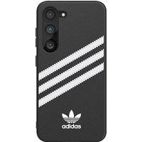 Samsung Adidas Originals 3 Stripes Case for Galaxy S23 in Black (GP-FPS911TLBBW)