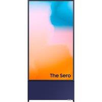 Samsung 43" The Sero LS05B QLED 4K HDR Smart TV with Rotating Screen (2023) Navy blue