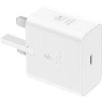 Samsung 25W Super Fast Charging Travel Adapter (USB-C without Cable) White