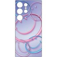 Samsung Smiley Plate for Galaxy S24 Ultra Suit Case Purple