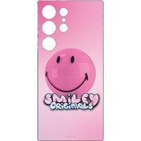 Samsung Smiley Plate for Galaxy S24 Ultra Suit Case Pink