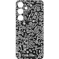 Samsung Keith Haring Mono Plate for Galaxy S24 Suit Case Black
