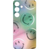 Samsung Smiley Bubble Plate for Galaxy S24 Suit Case Green