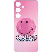 Samsung Smiley Pink Plate for Galaxy S24 Suit Case