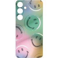 Samsung Smiley Bubble Plate for Galaxy S24+ Suit Case Green