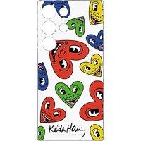 Samsung Keith Haring Heart Plate for Galaxy S24 Ultra Suit Case Red