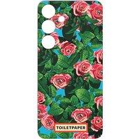 Samsung Toilet Paper Rose Plate for Galaxy S24 Suit Case Green