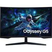 Samsung 32" Odyssey G55C, QHD, 165Hz Curved Gaming Monitor Black