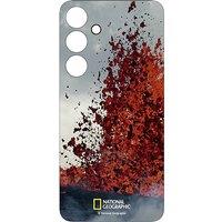 Samsung National Geographic Lava Plate for Galaxy S24 Suit Case Red