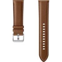 Samsung Galaxy Watch3 Stitch Leather Band (22mm, M/L) Brown