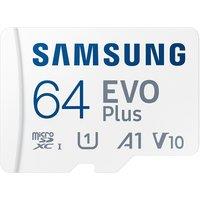 Samsung EVO Plus microSD Card White 64 GB