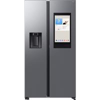 Samsung 614L Bespoke AI Family Hub Side-by-Side Fridge Freezer with Family Hub, Silver 614 L