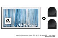 The Frame Pro 75 inch 4K Samsung Vision AI Smart TV 2026 and Music Studio 5 WiFi-Bluetooth Wireless Speakers