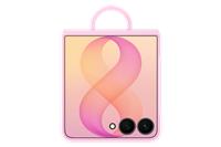 Samsung Silicone Ring Magnet Case for Galaxy Z Flip8 Pink