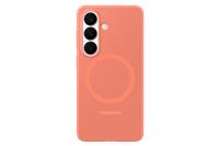 Samsung Silicone Magnet Case for Galaxy S26 Coralred