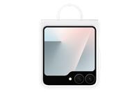 Samsung Silicone Case with Ring for Galaxy Z Flip7 FE Z Flip6 White