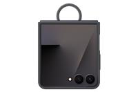 Samsung Ring Case (Silicone) for Galaxy Z Flip7 Black