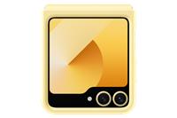 Samsung Faux Leather Case / Kindsuit Case for Z Flip6 Yellow