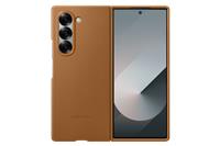 Samsung Faux Leather Case / Kindsuit Case for Z Fold6 Tan