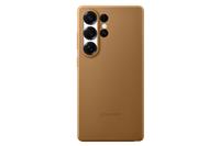 Samsung Kindsuit Faux Leather Case for Galaxy S25 Ultra Camel