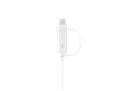 Samsung USB Combo Cable: USB-A to Micro USB or USB-C white